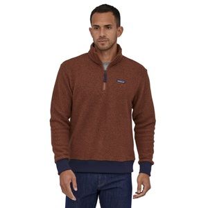 NWT Patagonia Mens Woolyester Pullover Sisu Brown Size S